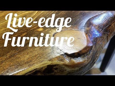 Live-edge Furniture Fixtures and Decor