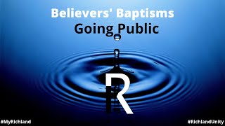 Baptisms (August 15, 2021)