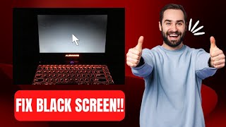 windows 11/10 black screen with cursor | fix laptop black screen | my computer on but black screen