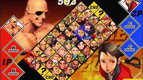 Flycast -- Capcom vs SNK 2 -- $ilentscope (US) vs bas (JP) 01 -- 11/06/2021