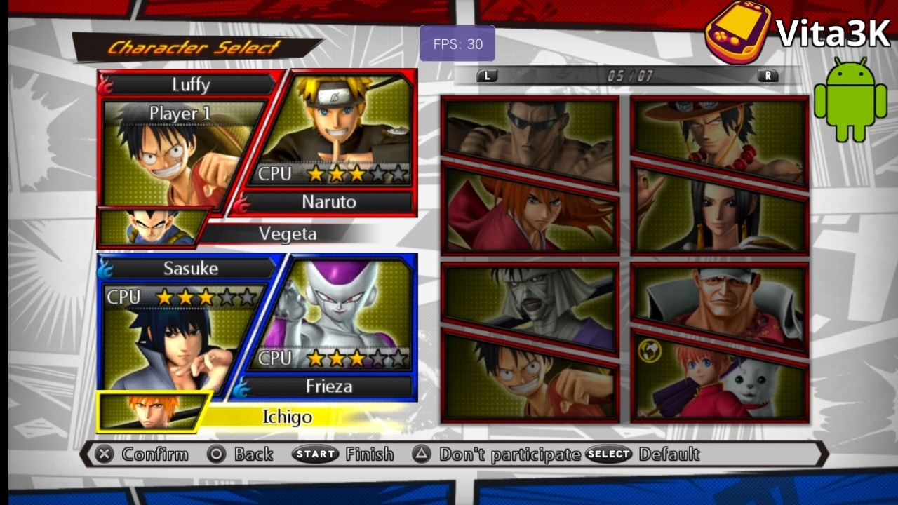 🔥 J-Stars Victory Vs+ On Android Full Offline | Emulator PS Vita ...