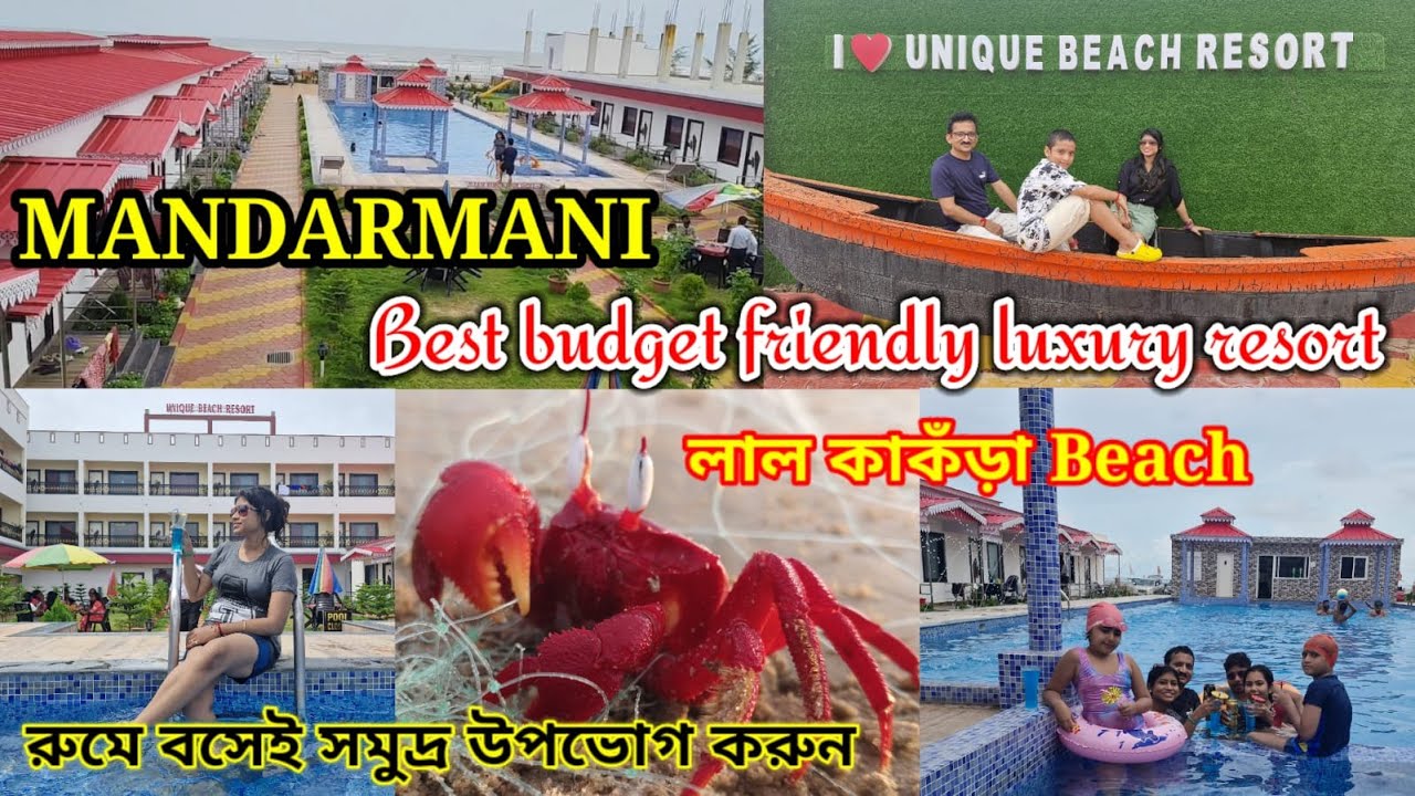 Mandarmani Beach Resort | Budget Friendly Luxury Resort | Mandarmani Tour 2025 | Lal kakra Beach |
