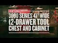 3000 Series 41-IN. Wide 12 Drawer Tool Chest | Tool Overview