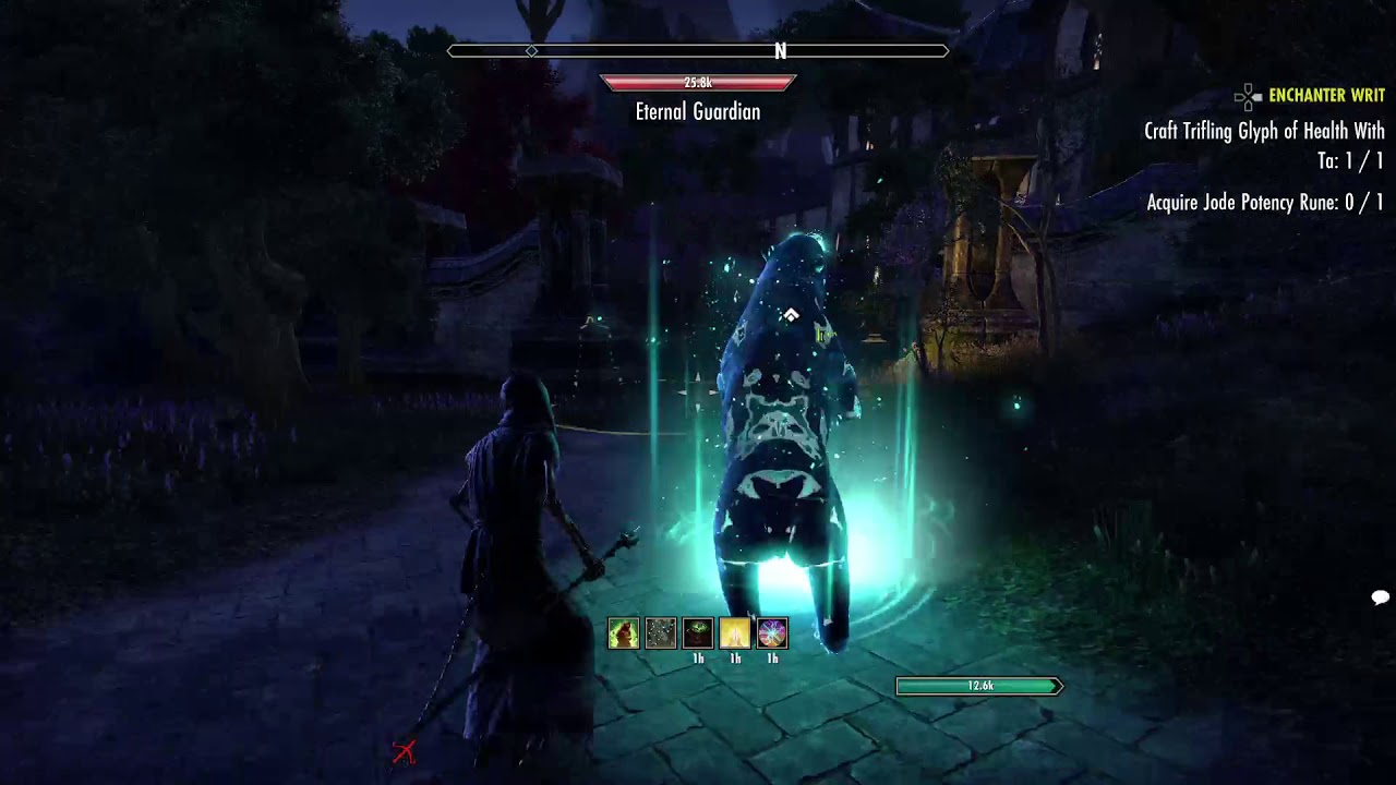 ESO Glenmoril Wyrd Treasure Map Auridon chest location YouTube