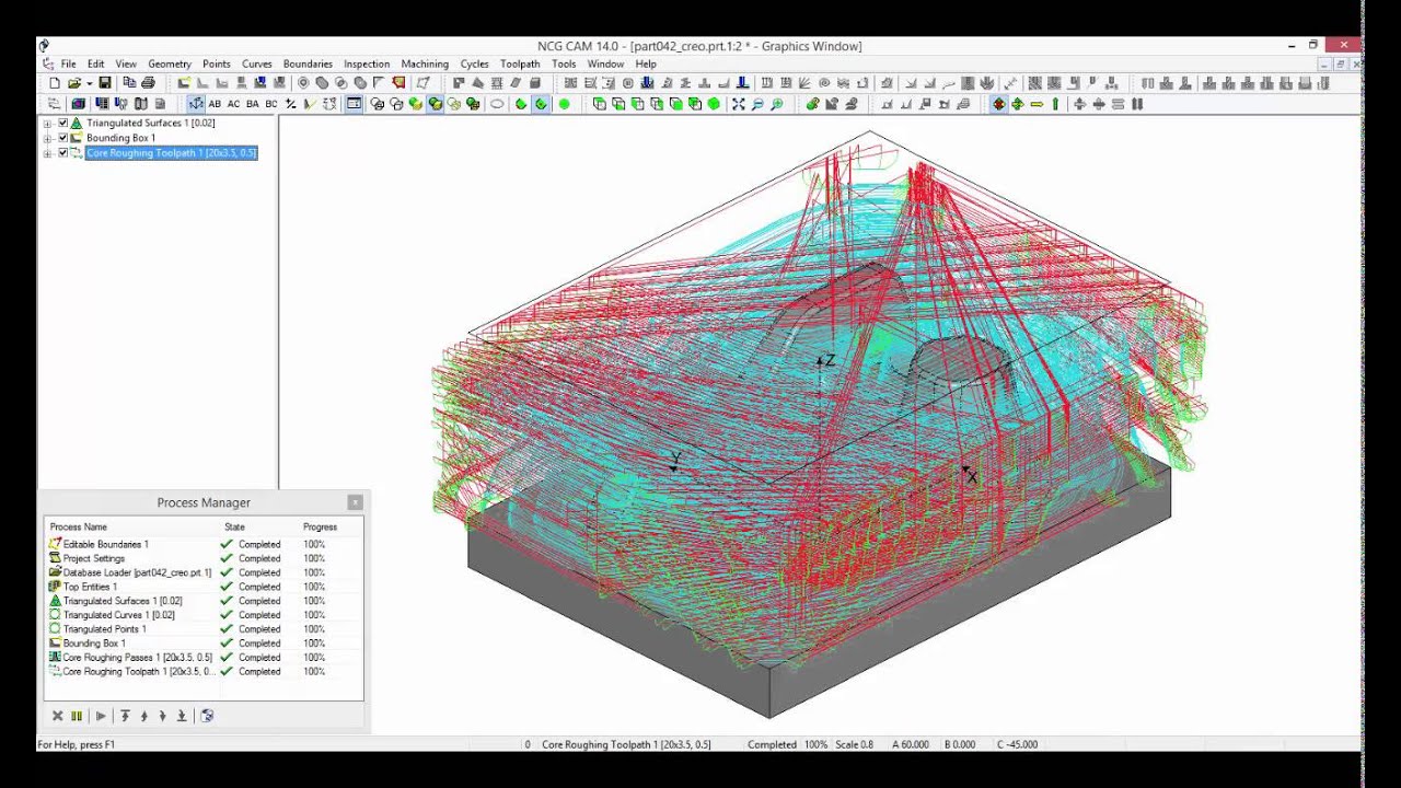 Reading PTC CREO Files Directly into NCG CAM - YouTube