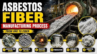 Asbestos Fiber Manufacturing Process | Mining, Extraction & Industrial Product Manufacturing