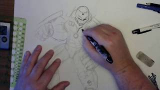 How to draw Ironman (Hulkbuster armor )