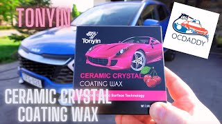 Csili-vili: Tonyin Ceramic Crystal Coating Wax teszt