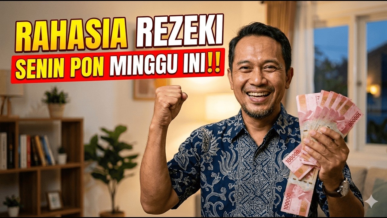 RAHASIA REZEKI SENIN PON MINGGU INI‼️