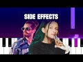 Alok – Side Effect (ft Au Ra) (Piano Tutorial)