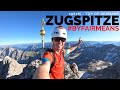 Zugspitze 2962m NONSTOP // Jubiläumsgrat + Blassengrat + Gaifgrat + Reintal //  49KM + 3728HM