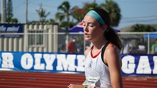 14YearOld Sadie Engelhardt Runs INSANE 1,500m National Record At 2020 AAU Junior Olympics