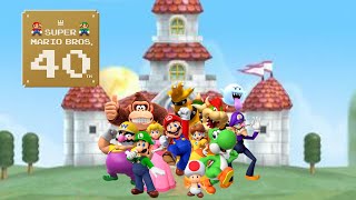 Super Mario Bros 40th Anniversary Slideshow