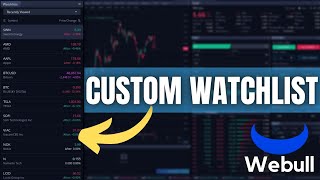 How to Create a Watchlist on Webull Desktop