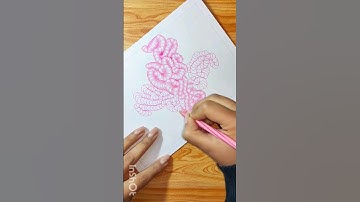 Abstract art#drawing #art #illusion #shorts #doodle #zentangle #abstract #floral