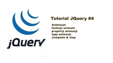 JQuery tutorial #4 | Animacje - animate, property, complete & step - Kurs Jquery