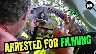 Cops Force ID Without Law Then Arrest Cameraman