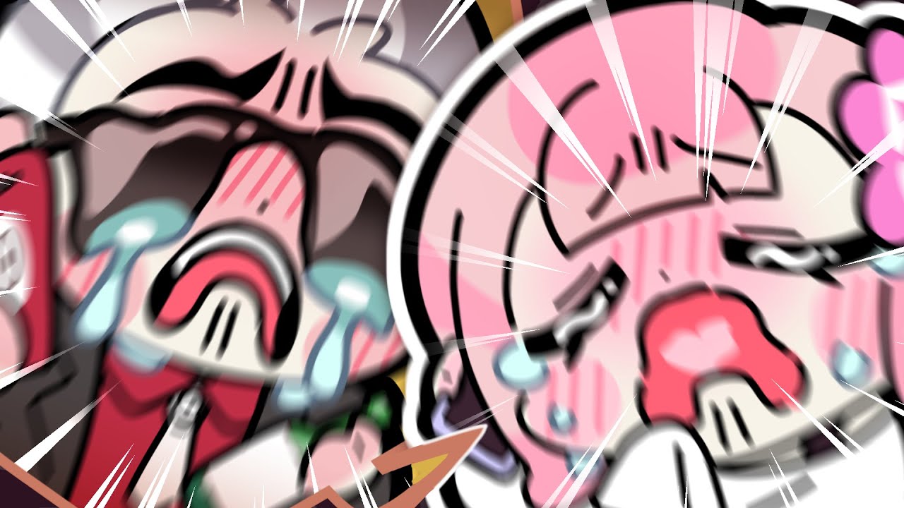 생방송 도중에 친구가 