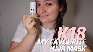 K18 hair mask tutorial