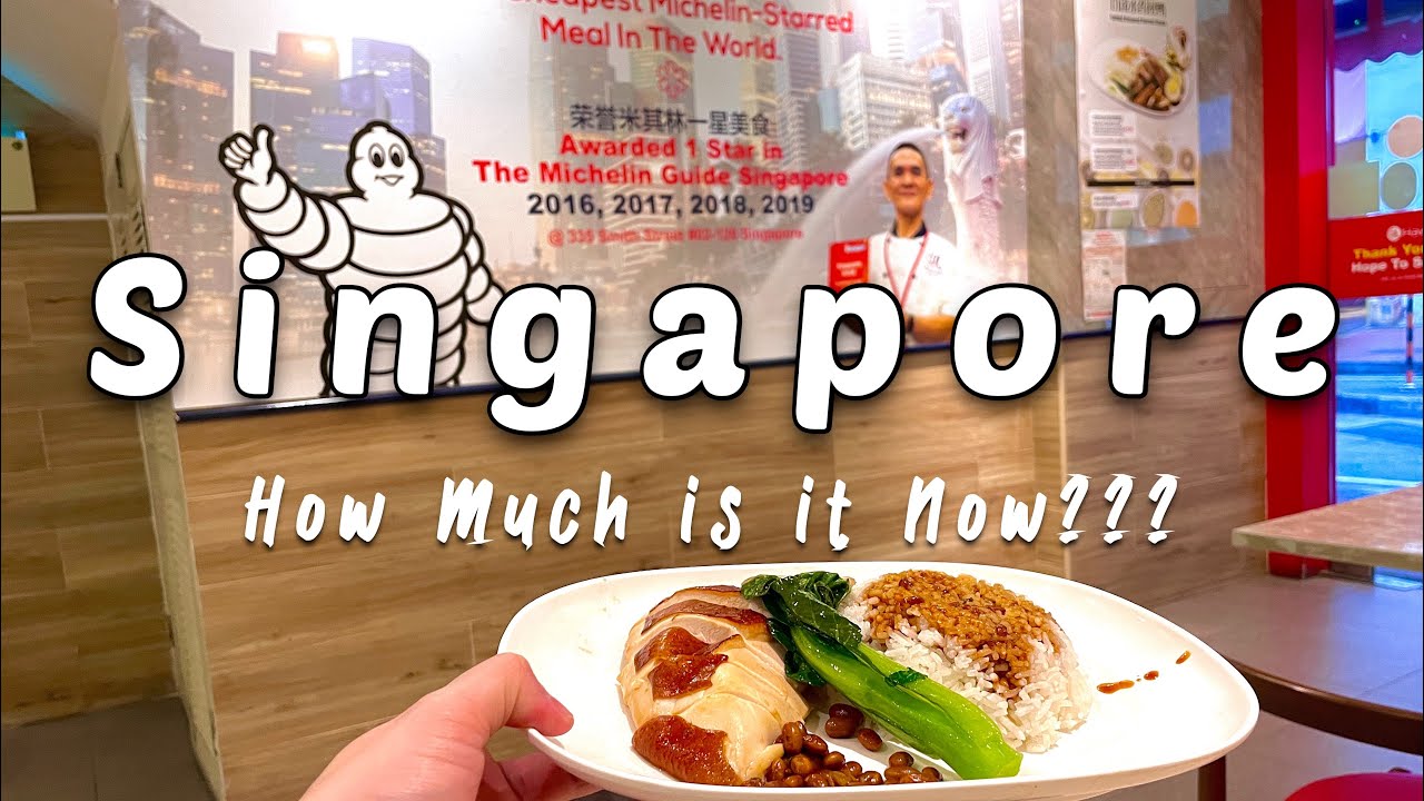 WORLD’S CHEAPEST MichelinStarred Meal in SINGAPORE is it really CHEAP