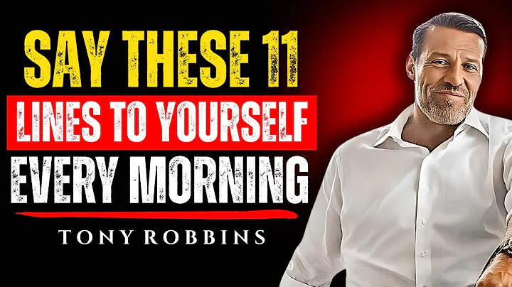 11 POWER PHRASES To Reprogram Your Mind Every Morning (Tony Robbins Secret)