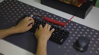 Space65 with Gateron Inks Typing Sounds | ASMR