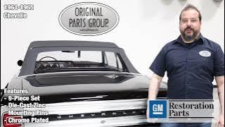 OPGI Product Spotlight: 1964-1965 Chevelle Trunk Lid Letters