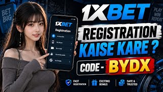 How to register on 1xbet || How to register in 1xbet account || 1xbet registration process ||