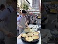 Set up a street stall to make and sell scallion pancakes to earn money. #A money - making business