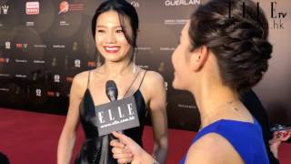 周秀娜 Chrissie Chau | 性感出席金像獎 | ELLE HK