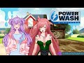 Besties get wet together on stream?!?! [Powerwash VOD]