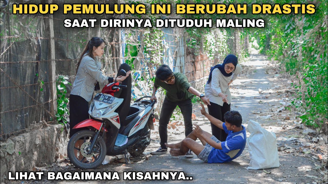 HIDUP PEMULUNG INI BERUBAH DRASTIS, SAAT DIRINYA DIRENDAHKAN & DITUDUH MALING!! lihat yang terjadi..