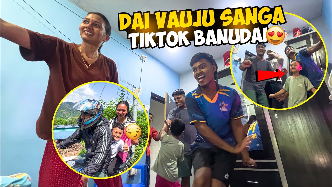 Dai vauju sanga majjale nachera tiktok banaiyo 😂