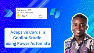 Adaptive Cards in Copilot Studio Using Power Automate