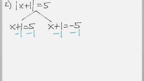 Math 119 : 2.7 #1, #2, #3 (Intermediate Algebra Tutorial : Solving Absolute Value Equations)