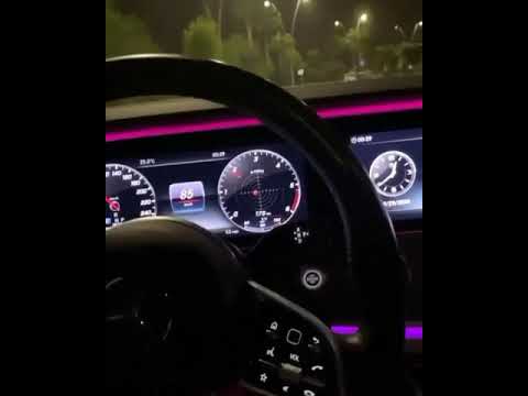 Araba Snapleri Mercedes lüks gece Snap müzik eşliğinde