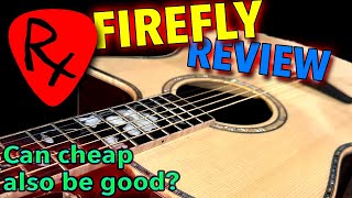 Cheap Firefly Acoustic Guitar Review - model FFTYDZ41
