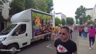 π₯ NOTTING HILL CARNIVAL ππ, The Craziest parade in LONDON UK, 4K HDR π₯