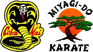 Drawing Cobra Kai vs. Miyagi Do!