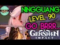 Level 90 Showcase Ningguang Is the Real Geo Archon... Zhongli is Her Boyfriend Brrrr Genshin Impact