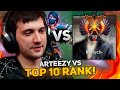 Arteezy TRYING TO WIN on Templar Assassin vs TOP 10 RANK Kiritych!