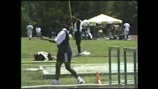 New Hanover High School (NHHS) Pole Vault Record by James D. Derseraux III 1999 @ UNCW