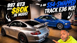 997 GT3 with $80K in Mods & an S54-Swapped Track E36 M3