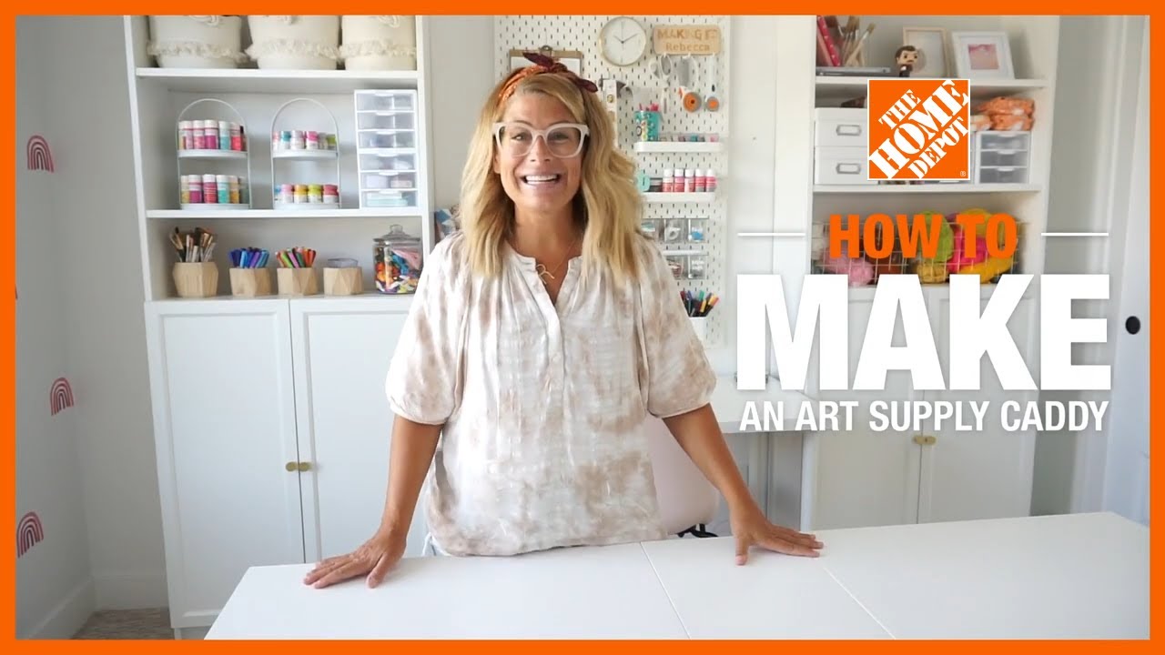How to Make an Art Supply Caddy - The Home Depot