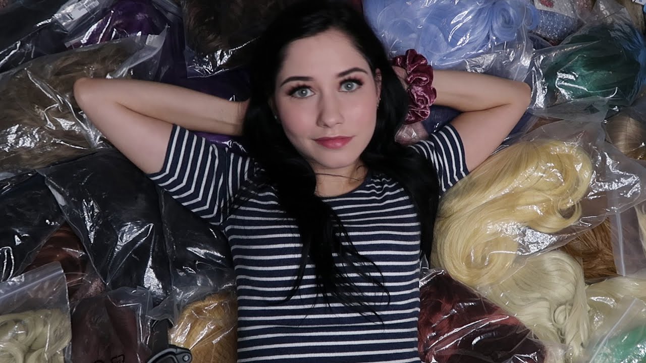 cosplay wig organization YouTube
