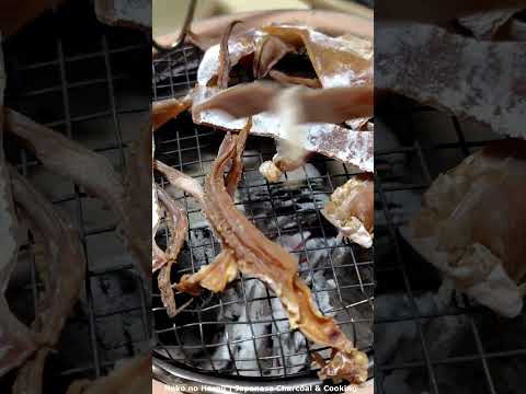 #092 Toasting Nori and Dried Squid / ポン酒のアテはコレが優勝!!