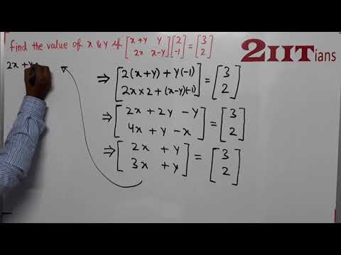 Matrices Exercise 8 3 Q23 Class X ICSE | IIT JEE