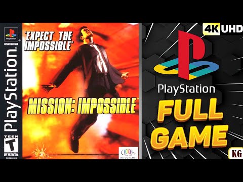 Mission: Impossible [PS1] Longplay Walkthrough Playthrough Full Movie Game [4K60ᶠᵖˢ UHD🔴]