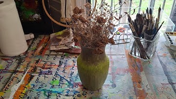Encaustic Vase