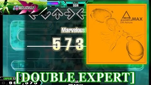 【DDR X2】 ΔMAX[Delta MAX] [DOUBLE EXPERT] 譜面確認＋クラップ